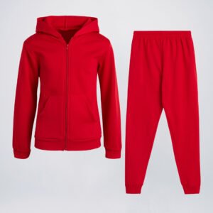 Red wholesale mens jogger sets